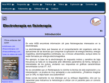 Tablet Screenshot of electroterapia.com